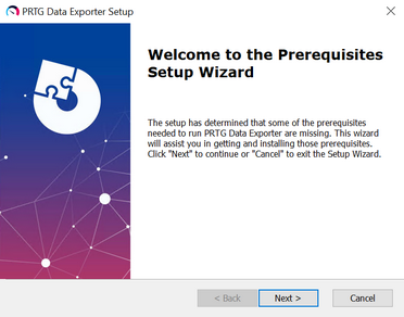 Welcome to the Prerequisites Setup Wizard Welcome to the Prerequisites Setup Wizard