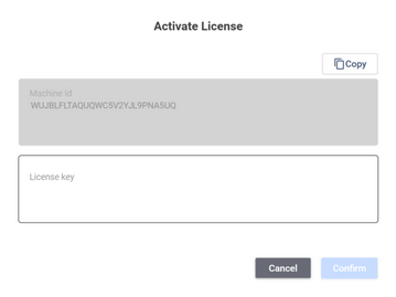 PRTG Database Observer license activation