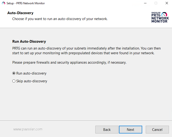 Setup: Auto-Discovery