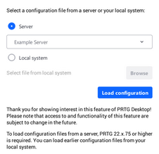 Configuration viewer Configuration viewer