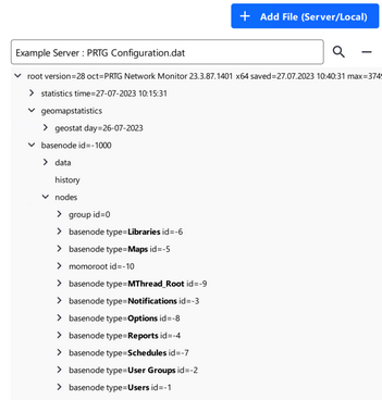 View configuration View configuration