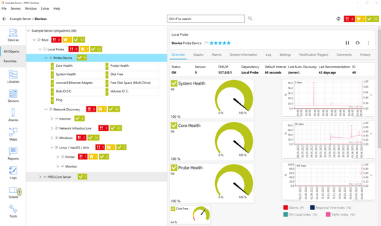 All Objects device overview All Objects device overview