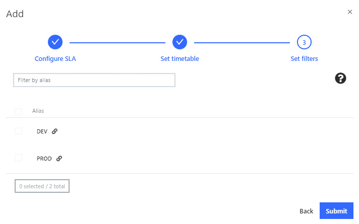 Assign filters Assign filters