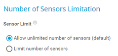 Number of Sensors Limitation Number of Sensors Limitation