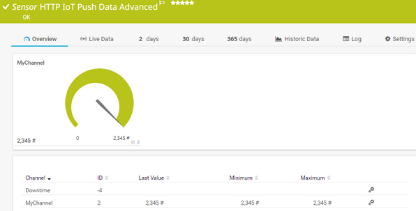 HTTP IoT Push Data Advanced Sensor HTTP IoT Push Data Advanced Sensor