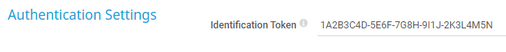 Authentication Settings Authentication Settings