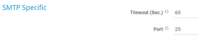 SMTP Specific SMTP Specific