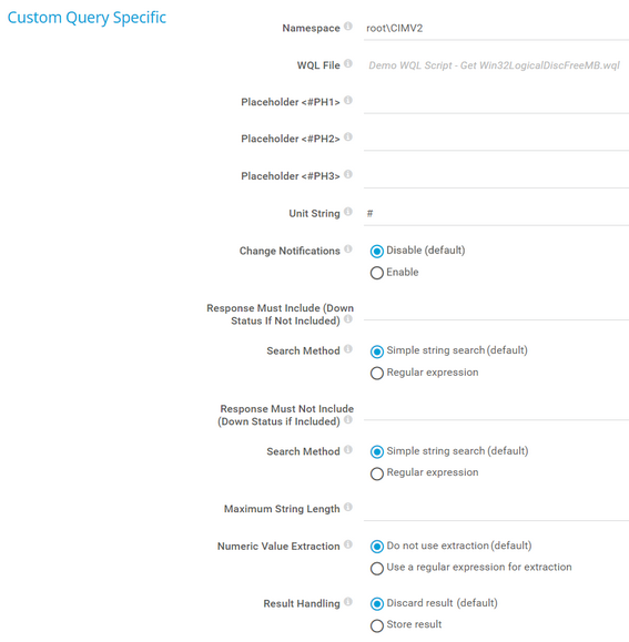 Custom Query Specific Custom Query Specific